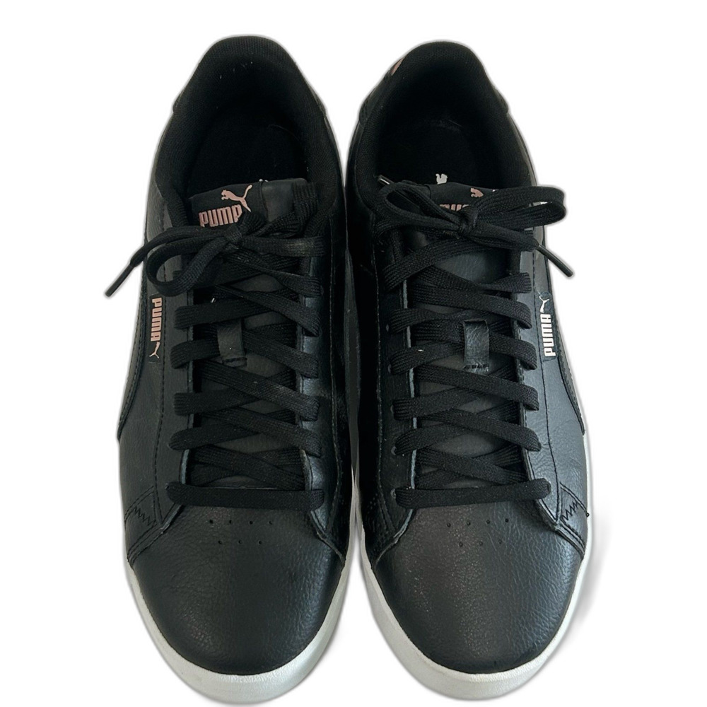 PUMA Sneakers Shoes Women’s Size 11 Color Black White Rose Jada Leather